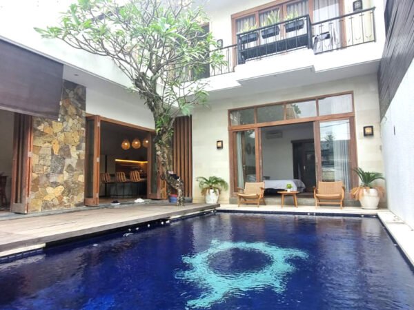 3-Bedroom Villa for Monthly & Yearly Rental in Berawa, Canggu Bali - BVIL744