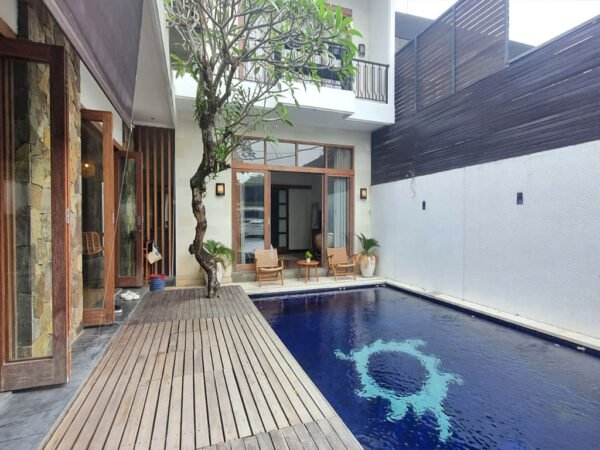 3-Bedroom Villa for Monthly & Yearly Rental in Berawa, Canggu Bali - BVIL744