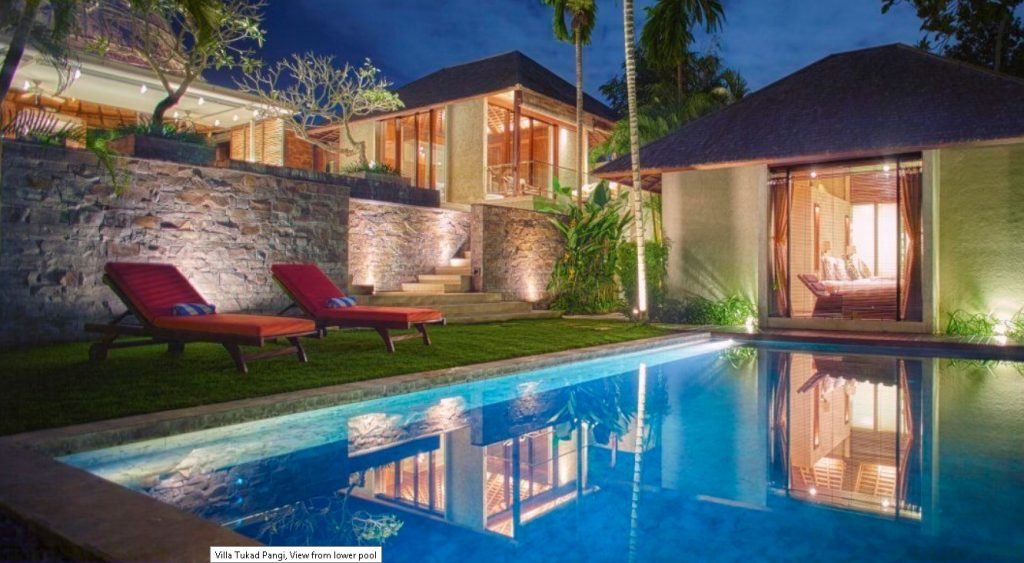 Chic 3-Bedroom Riverside Villa with Dual Pools & Home Theater – Canggu – BVI24273