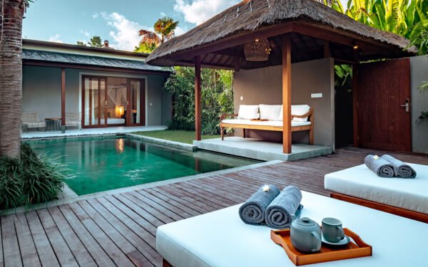 Tropical 3-Bedroom Villa with Private Pool in Canggu Bali - BVI38018