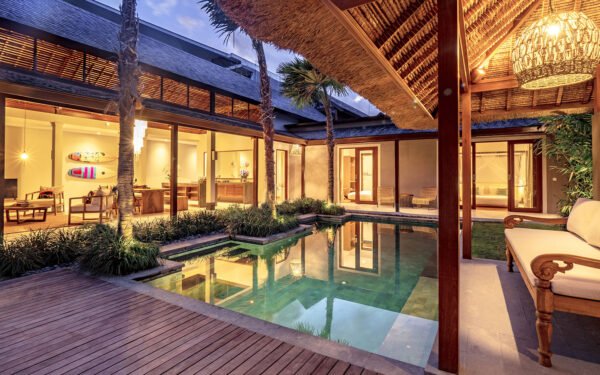 Tropical 3-Bedroom Villa with Private Pool in Canggu Bali - BVI38018