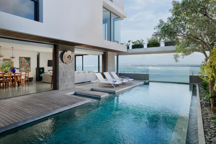 3BR Cliffside Ocean View Villa with Private Pool – Jimbaran, Bali – BVI66425