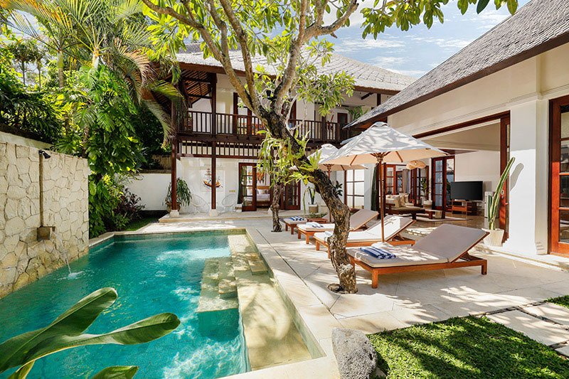 Stylish 3BR Villa with Private Pool & Walkable to Jimbaran Beach – BVI66452